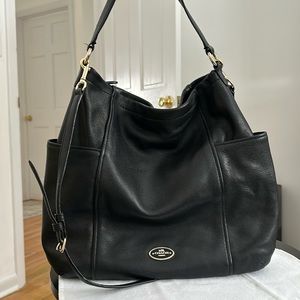 Black Coach Shoulder Bag